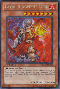 Laval Judgement Lord (Secret Rare) - HA05-EN014