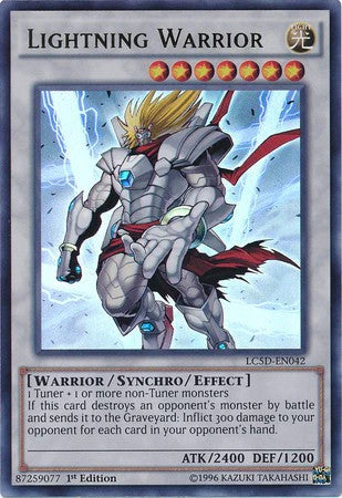 Lightning Warrior (Ultra Rare) - LC5D-EN042