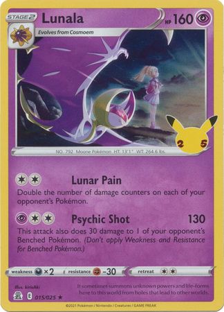 Lunala (Holo Rare) - 015/025