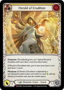 Herald of Erudition (Majestic) - MON004 - First Edition Normal