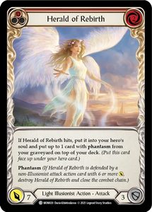 Herald of Rebirth (Red) - MON021 - 1st Edition Normal