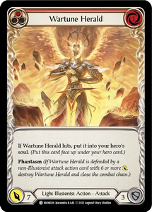 Wartune Herald (Red) - MON026 - First Edition Normal