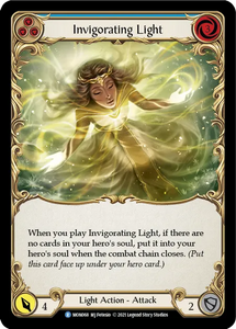 Invigorating Light (Blue) - MON068 - 1st Edition Normal