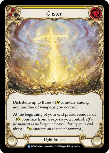 Glisten (Yellow) - MON070 - 1st Edition Normal