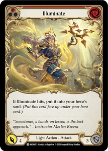 Illuminate (Red) - MON072 - 1st Edition Normal