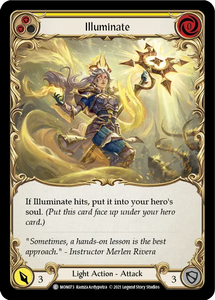 Illuminate (Yellow) - MON073 - 1st Edition Normal