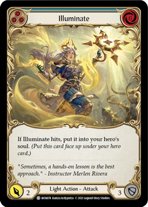 Illuminate (Blue) - MON074 - 1st Edition Normal