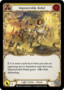 Impenetrable Belief (Yellow) - MON076 - 1st Edition Normal