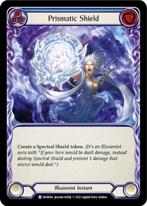 Prismatic Shield (Blue) - MON094 - 1st Edition Normal