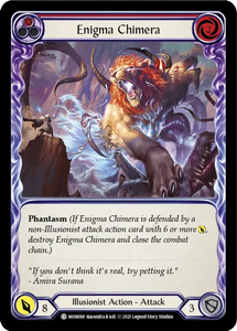 Enigma Chimera (Red) - MON098 - 1st Edition Normal