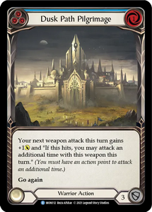 Dusk Path Pilgrimage (Blue) - MON112 - 1st Edition Normal