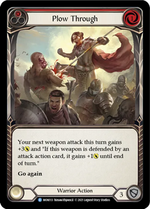 Plow Through (Red) - MON113 - 1st Edition Normal