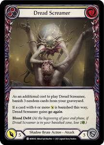 Dread Screamer (Yellow) - MON142 - 1st Edition Normal