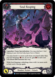 Soul Reaping (Red) - MON199 - 1st Edition Normal