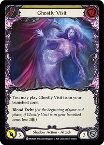 Ghostly Visit (Yellow) - MON204 - First Edition Rainbow Foil