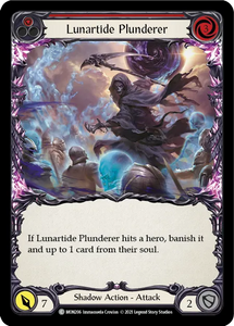 Lunartide Plunderer (Red) - MON206 - First Edition Normal