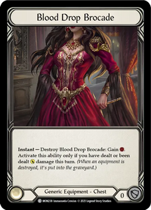 Blood Drop Brocade (Common) - MON238 - First Edition Normal