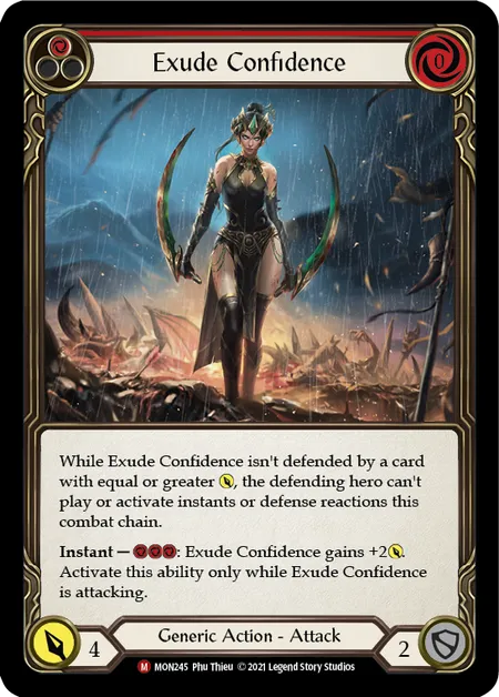 Exude Confidence (Majestic) - MON245 - First Edition Normal