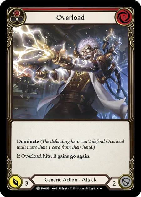 Overload (Red) - MON275 - First Edition Normal