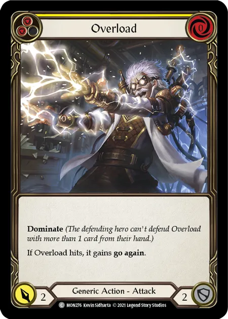 Overload (Yellow) - MON276 - First Edition Normal