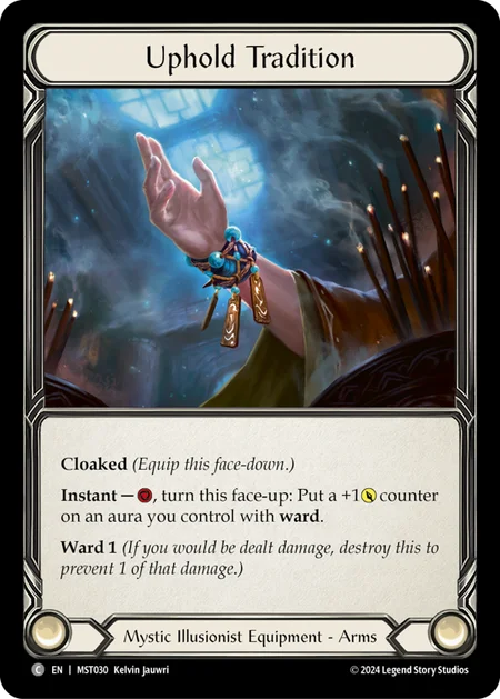 Uphold Tradition (Common) - MST030 - Cold Foil