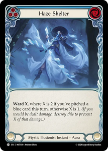 Haze Shelter (Blue) - MST039 - Rainbow Foil