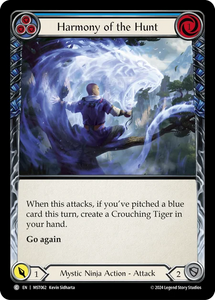 Harmony of the Hunt (Blue) - MST062 - Rainbow Foil