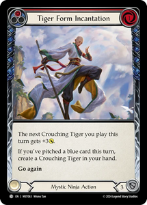 Tiger Form Incantation (Red) - MST063 - Rainbow Foil