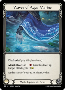 Waves of Aqua Marine (Common) - MST069 - Cold Foil