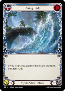 Rising Tide (Blue) - MST088 - Rainbow Foil