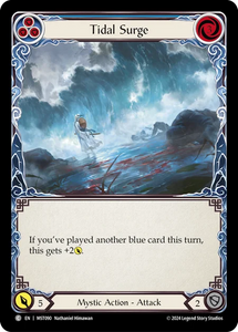 Tidal Surge (Blue) - MST090 - Rainbow Foil