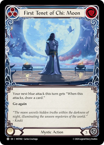 First Tenet of Chi: Moon (Blue) - MST092 - Rainbow Foil