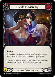 Bonds of Memory (Red) - MST115 - Rainbow Foil