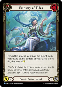 Emissary of Tides (Red) - MST198 - Rainbow Foil