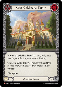 Visit Goldmane Estate (Majestic) - MST225 - Rainbow Foil