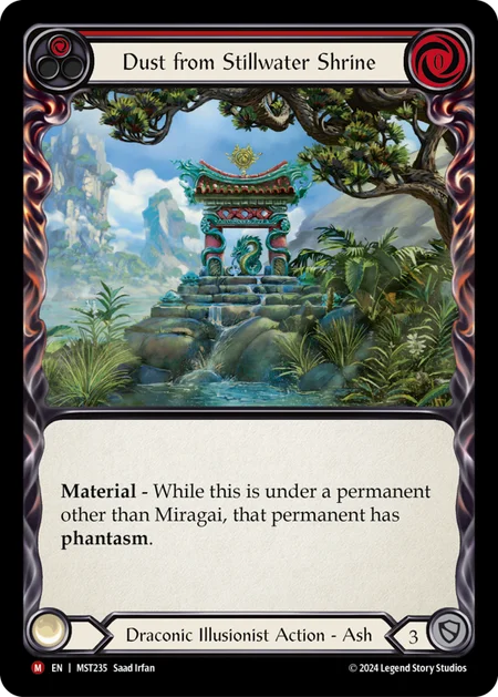 Dust from Stillwater Shrine (Majestic) - MST235 - Rainbow Foil