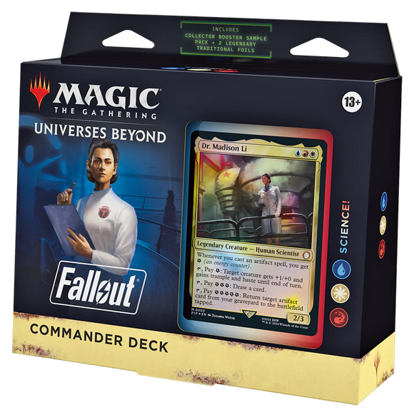 MTG - Universes Beyond: Fallout - Commander Deck - Science! (Sealed)