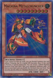 Machina Metalcruncher (Ultra Rare) - ETCO-EN098 - 1st Edition