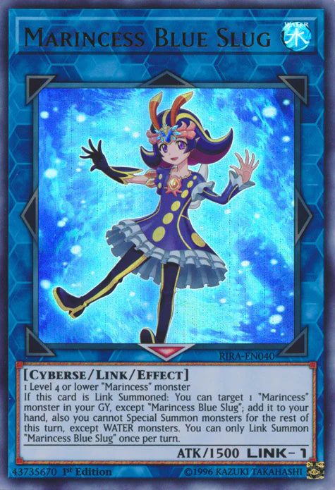 Marincess Blue Slug (Ultra Rare) - RIRA-EN040 - 1st Edition