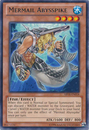 Mermail Abysspike (Rare) - ABYR-EN018 - Unlimited – MK Cards