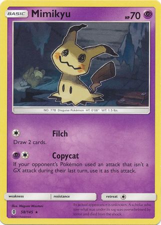 Mimikyu (Rare) - 58/145