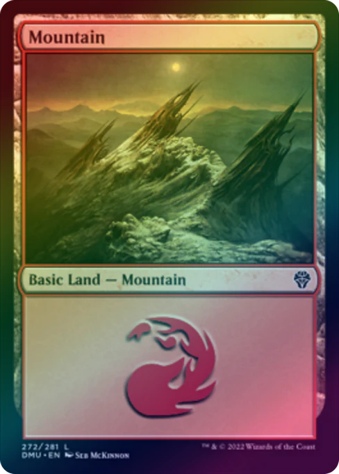 Mountain (Land) - 272/281 - Foil