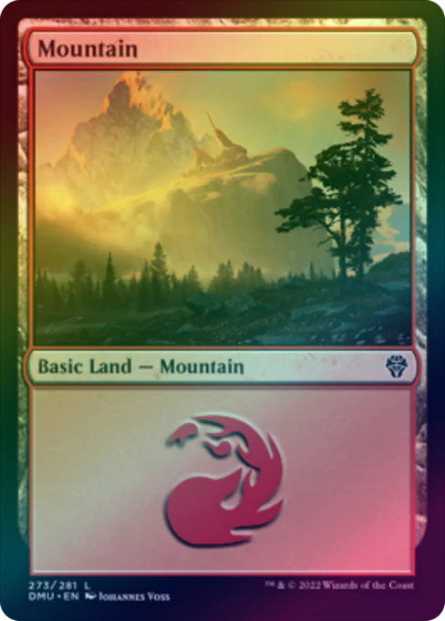 Mountain (Land) - 273/281 - Foil