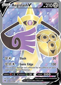 Aegislash V (Full Art) (Ultra Rare) - 177/185