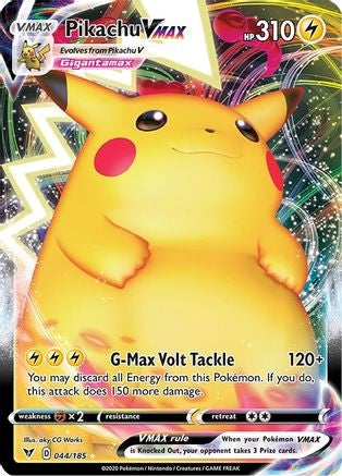 Pikachu VMAX (Ultra Rare) - 044/185