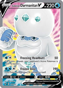 Galarian Darmanitan V (Full Art) (Ultra Rare) - 169/185