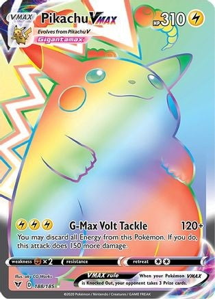 Pikachu VMAX (Hyper Rare) - 188/185