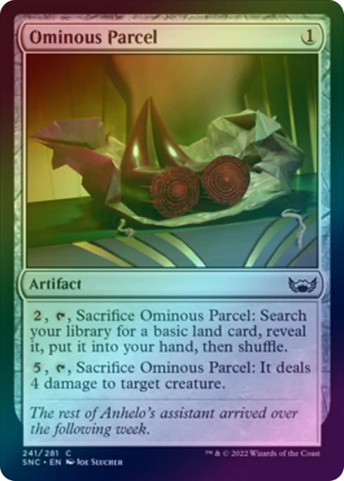 Ominous Parcel (Foil Common) - 241/281