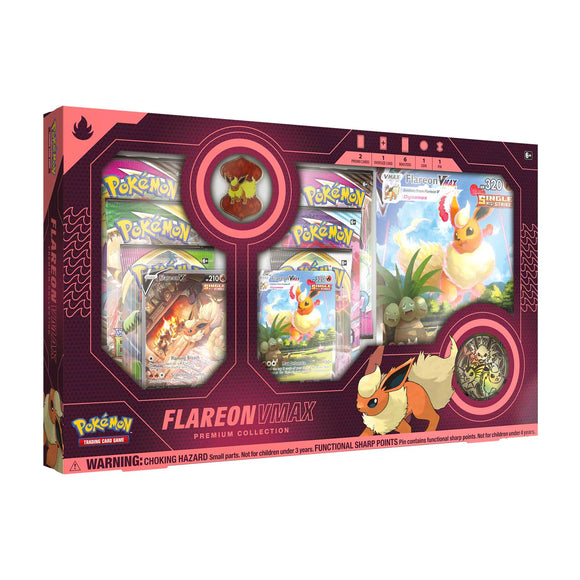 Pokemon: Eevee Evolutions VMAX Premium Collection - Flareon (Sealed)