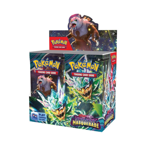 PRE-ORDER: Pokemon: Twilight Masquerade Booster Box (Sealed)